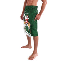 South Africa Christmas In July Lavalava Geseende Kersfees Springbok Black Santa