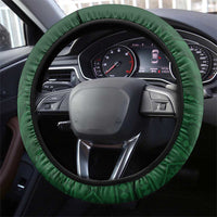 South Africa Christmas In July Steering Wheel Cover Geseende Kersfees Springbok Black Santa
