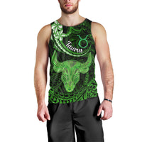 polynesian-pride-taurus-zodiac-men-tank-top-astrological-sign-tribal-plumeria-green-galaxy
