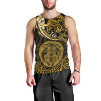 polynesian-pride-leo-zodiac-men-tank-top-astrological-sign-tribal-plumeria-gold-galaxy