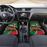 Athletics Kenya Car Mats Maasai Shield Running Way - Wonder Print Shop