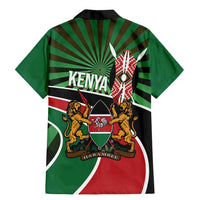 Athletics Kenya Family Matching Mermaid Dress and Hawaiian Shirt Maasai Shield Running Way - Wonder Print Shop