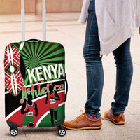Athletics Kenya Luggage Cover Maasai Shield Running Way - Wonder Print Shop
