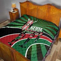 Athletics Kenya Quilt Maasai Shield Running Way - Wonder Print Shop