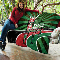 Athletics Kenya Quilt Maasai Shield Running Way - Wonder Print Shop
