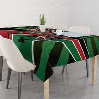 Athletics Kenya Tablecloth Maasai Shield Running Way - Wonder Print Shop