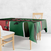 Athletics Kenya Tablecloth Maasai Shield Running Way - Wonder Print Shop