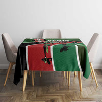 Athletics Kenya Tablecloth Maasai Shield Running Way - Wonder Print Shop