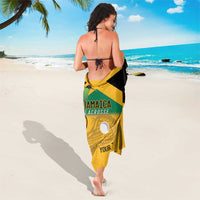 Custom Jamaica Lacrosse Sarong Streamertail Hummingbird With Flag - Wonder Print Shop