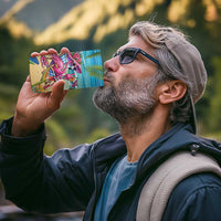 Flamingo Aloha Hawaii 4 in 1 Can Cooler Tumbler It's 5 O’Clock Somewhere Tropical Vibes - Wonder Print Shop