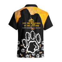 Custom International Dog Day Hawaiian Shirt Dogs Are The Magicians Of The Universe - Wonder Print Shop