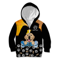 Custom International Dog Day Kid Hoodie Dogs Are The Magicians Of The Universe - Wonder Print Shop