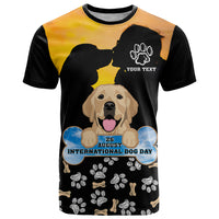 Custom International Dog Day T Shirt Dogs Are The Magicians Of The Universe - Wonder Print Shop