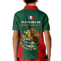 Mexico Independence Day Kid Polo Shirt Happy 213th Anniversary Mexican Proud - Wonder Print Shop
