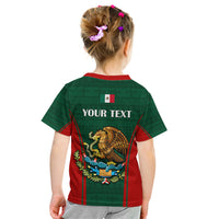 Custom Mexico Independence Day Kid T Shirt Happy 213th Anniversary Mexican Proud - Wonder Print Shop