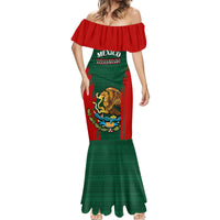 Custom Mexico Independence Day Mermaid Dress Happy 213th Anniversary Mexican Proud - Wonder Print Shop
