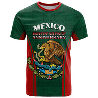 Custom Mexico Independence Day T Shirt Happy 213th Anniversary Mexican Proud - Wonder Print Shop