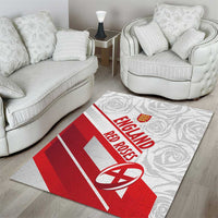 England Rugby Area Rug 2025 Come On Red Roses - Wonder Print Shop