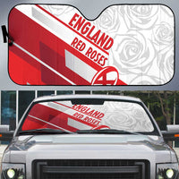 England Rugby Auto Sun Shade 2025 Come On Red Roses - Wonder Print Shop