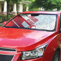 England Rugby Auto Sun Shade 2025 Come On Red Roses - Wonder Print Shop