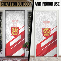 England Rugby Door Cover 2025 Come On Red Roses - Wonder Print Shop