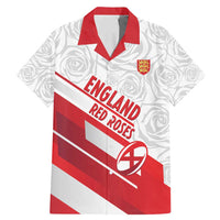 England Rugby Custom Family Matching Mermaid Dress and Hawaiian Shirt 2025 Come On Red Roses - Wonder Print Shop