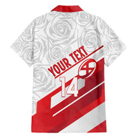 England Rugby Custom Hawaiian Shirt 2025 Come On Red Roses - Wonder Print Shop