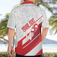 England Rugby Custom Hawaiian Shirt 2025 Come On Red Roses - Wonder Print Shop