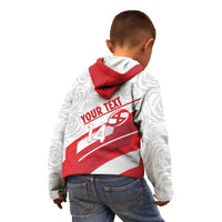 England Rugby Custom Kid Hoodie 2025 Come On Red Roses - Wonder Print Shop