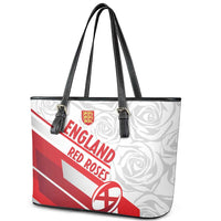 England Rugby Leather Tote Bag 2025 Come On Red Roses - Wonder Print Shop
