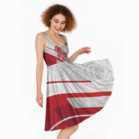 England Rugby Custom Midi Dress 2025 Come On Red Roses - Wonder Print Shop