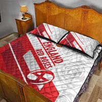 England Rugby Quilt Bed Set 2025 Come On Red Roses - Wonder Print Shop