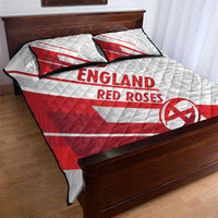 England Rugby Quilt Bed Set 2025 Come On Red Roses - Wonder Print Shop