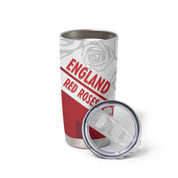 England Rugby Custom Tumbler Cup 2025 Come On Red Roses - Wonder Print Shop