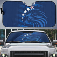 United States Rugby Custom Auto Sun Shade USA Eagle Go Champions - Wonder Print Shop