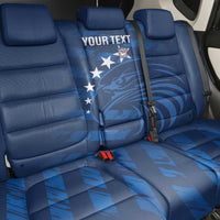 United States Rugby Custom Back Car Seat Cover USA Eagle Go Champions - Wonder Print Shop