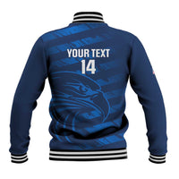 United States Rugby Custom Baseball Jacket USA Eagle Go Champions - Wonder Print Shop