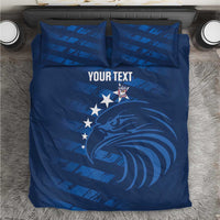 United States Rugby Custom Bedding Set USA Eagle Go Champions - Wonder Print Shop