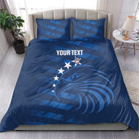 United States Rugby Custom Bedding Set USA Eagle Go Champions - Wonder Print Shop