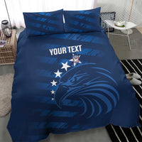 United States Rugby Custom Bedding Set USA Eagle Go Champions - Wonder Print Shop
