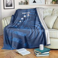United States Rugby Custom Blanket USA Eagle Go Champions - Wonder Print Shop
