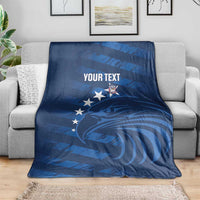 United States Rugby Custom Blanket USA Eagle Go Champions - Wonder Print Shop