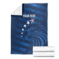 United States Rugby Custom Blanket USA Eagle Go Champions - Wonder Print Shop