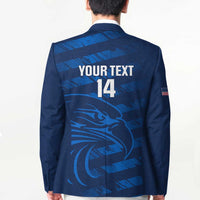 United States Rugby Custom Blazer USA Eagle Go Champions - Wonder Print Shop