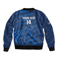 United States Rugby Custom Bomber Jacket USA Eagle Go Champions - Wonder Print Shop