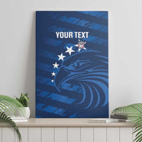 United States Rugby Custom Canvas Wall Art USA Eagle Go Champions - Wonder Print Shop