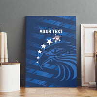 United States Rugby Custom Canvas Wall Art USA Eagle Go Champions - Wonder Print Shop