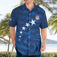 United States Rugby Custom Hawaiian Shirt USA Eagle Go Champions - Wonder Print Shop