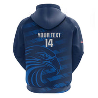 United States Rugby Custom Hoodie USA Eagle Go Champions - Wonder Print Shop