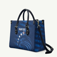 United States Rugby Custom Leather Bag USA Eagle Go Champions - Wonder Print Shop